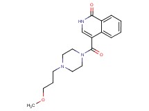 4-{[4-(3-methoxypropyl)piperazin-1-yl]carbonyl}isoquinolin-1(2H)-one