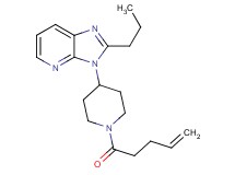 3-[1-(4-pentenoyl)-4-piperidinyl]-2-propyl-3H-imidazo[4,5-b]pyridine