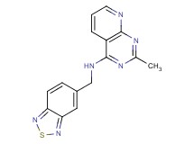 N-(2,1,3-benzothiadiazol-5-ylmethyl)-2-methylpyrido[2,3-d]pyrimidin-4-amine