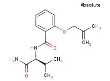 N-[(1S)-1-(aminocarbonyl)-2-methylpropyl]-2-[(2-methylprop-2-en-1-yl)oxy]benzamide