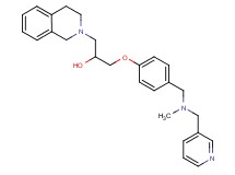 1-(3,4-dihydro-2(1H)-isoquinolinyl)-3-(4-{[methyl(3-pyridinylmethyl)amino]methyl}phenoxy)-2-propanol