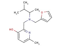 2-{[(1,2-dimethylpropyl)(2-furylmethyl)amino]methyl}-6-methylpyridin-3-ol