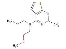 N-(2-methoxyethyl)-2-methyl-N-propylthieno[2,3-d]pyrimidin-4-amine