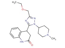 4-[3-(ethoxymethyl)-1-(1-methylpiperidin-4-yl)-1H-1,2,4-triazol-5-yl]-3,4-dihydroquinolin-2(1H)-one