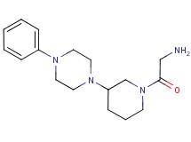 {2-oxo-2-[3-(4-phenyl-1-piperazinyl)-1-piperidinyl]ethyl}amine dihydrochloride
