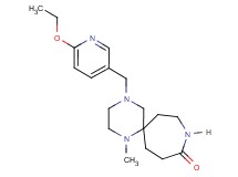 4-[(6-ethoxy-3-pyridinyl)methyl]-1-methyl-1,4,9-triazaspiro[5.6]dodecan-10-one
