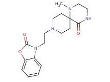 1-methyl-9-[2-(2-oxo-1,3-benzoxazol-3(2H)-yl)ethyl]-1,4,9-triazaspiro[5.5]undecan-5-one