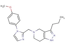 5-{[1-(4-methoxyphenyl)-1H-imidazol-2-yl]methyl}-3-propyl-4,5,6,7-tetrahydro-1H-pyrazolo[4,3-c]pyridine