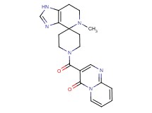 3-[(5-methyl-1,5,6,7-tetrahydro-1'H-spiro[imidazo[4,5-c]pyridine-4,4'-piperidin]-1'-yl)carbonyl]-4H-pyrido[1,2-a]pyrimidin-4-one