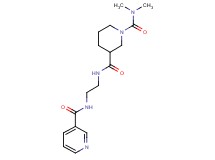 N~1~,N~1~-dimethyl-N~3~-{2-[(3-pyridinylcarbonyl)amino]ethyl}-1,3-piperidinedicarboxamide
