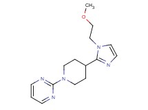 2-{4-[1-(2-methoxyethyl)-1H-imidazol-2-yl]-1-piperidinyl}pyrimidine