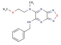 N'-benzyl-N-(2-methoxyethyl)-N-methyl[1,2,5]oxadiazolo[3,4-b]pyrazine-5,6-diamine