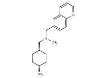 [(cis-4-aminocyclohexyl)methyl]methyl(quinolin-6-ylmethyl)amine