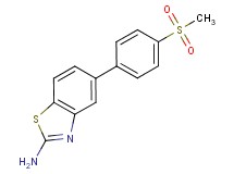 5-[4-(methylsulfonyl)phenyl]-1,3-benzothiazol-2-amine