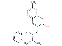 3-{[isopropyl(3-pyridinylmethyl)amino]methyl}-7-methyl-2-quinolinol