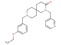 9-(3-ethoxybenzyl)-2-(pyridin-3-ylmethyl)-2,9-diazaspiro[5.5]undecan-3-one