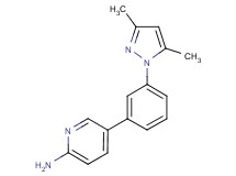 5-[3-(3,5-dimethyl-1H-pyrazol-1-yl)phenyl]pyridin-2-amine
