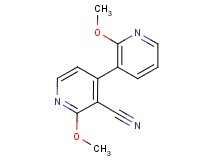 2,2'-dimethoxy-3,4'-bipyridine-3'-carbonitrile