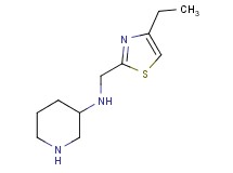 N-[(4-ethyl-1,3-thiazol-2-yl)methyl]-3-piperidinamine dihydrochloride