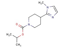 isopropyl 4-(1-methyl-1H-imidazol-2-yl)-1-piperidinecarboxylate