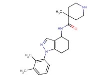 N-[1-(2,3-dimethylphenyl)-4,5,6,7-tetrahydro-1H-indazol-4-yl]-4-methyl-4-piperidinecarboxamide hydrochloride