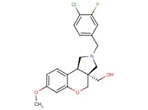 [(3aS*,9bS*)-2-(4-chloro-3-fluorobenzyl)-7-methoxy-1,2,3,9b-tetrahydrochromeno[3,4-c]pyrrol-3a(4H)-yl]methanol