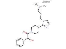 (1S)-2-(4-{1-[3-(dimethylamino)propyl]-1H-imidazol-2-yl}piperidin-1-yl)-2-oxo-1-phenylethanol