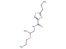 N-(2-propoxypropyl)-2-propyl-1,3-thiazole-4-carboxamide