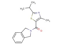 2-[(2-isopropyl-4-methyl-1,3-thiazol-5-yl)carbonyl]isoindoline