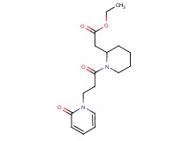 ethyl {1-[3-(2-oxo-1(2H)-pyridinyl)propanoyl]-2-piperidinyl}acetate
