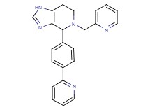5-(pyridin-2-ylmethyl)-4-(4-pyridin-2-ylphenyl)-4,5,6,7-tetrahydro-1H-imidazo[4,5-c]pyridine