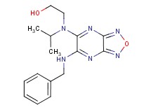 2-[[6-(benzylamino)[1,2,5]oxadiazolo[3,4-b]pyrazin-5-yl](isopropyl)amino]ethanol