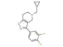 5-(cyclopropylmethyl)-3-(3,4-difluorophenyl)-4,5,6,7-tetrahydroisoxazolo[4,5-c]pyridine