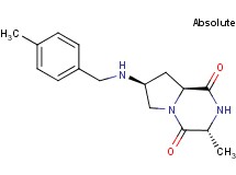 (3R,7S,8aS)-3-methyl-7-[(4-methylbenzyl)amino]hexahydropyrrolo[1,2-a]pyrazine-1,4-dione