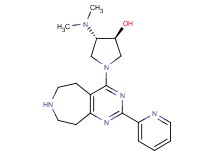 (3S*,4S*)-4-(dimethylamino)-1-(2-pyridin-2-yl-6,7,8,9-tetrahydro-5H-pyrimido[4,5-d]azepin-4-yl)pyrrolidin-3-ol