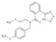N-(4-methoxybenzyl)-N-(2-methoxyethyl)-2-(1H-tetrazol-5-yl)benzamide