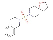 2-(1-oxa-8-azaspiro[4.5]dec-8-ylsulfonyl)-1,2,3,4-tetrahydroisoquinoline