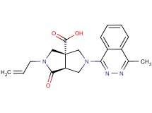 (3aS*,6aS*)-2-allyl-5-(4-methylphthalazin-1-yl)-1-oxohexahydropyrrolo[3,4-c]pyrrole-3a(1H)-carboxylic acid