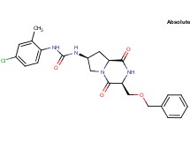 N-{(3S,7S,8aS)-3-[(benzyloxy)methyl]-1,4-dioxooctahydropyrrolo[1,2-a]pyrazin-7-yl}-N'-(4-chloro-2-methylphenyl)urea