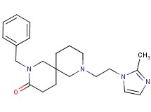 2-benzyl-8-[2-(2-methyl-1H-imidazol-1-yl)ethyl]-2,8-diazaspiro[5.5]undecan-3-one