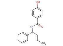 4-hydroxy-N-(1-phenylbutyl)benzamide