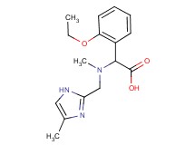 (2-ethoxyphenyl){methyl[(4-methyl-1H-imidazol-2-yl)methyl]amino}acetic acid