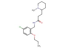 N-(5-chloro-2-propoxybenzyl)-3-(1-methyl-2-piperidinyl)propanamide