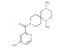 2-[(1,4-dimethyl-1,4,9-triazaspiro[5.5]undec-9-yl)carbonyl]pyridin-4-amine