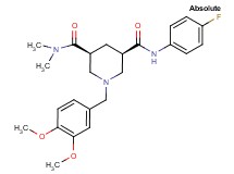 (3S,5R)-1-(3,4-dimethoxybenzyl)-N'-(4-fluorophenyl)-N,N-dimethyl-3,5-piperidinedicarboxamide