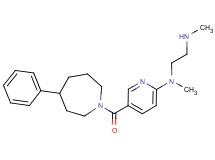 N,N'-dimethyl-N-{5-[(4-phenylazepan-1-yl)carbonyl]pyridin-2-yl}ethane-1,2-diamine