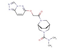 (1R*,5R*)-N,N-dimethyl-6-[([1,2,4]triazolo[4,3-b]pyridazin-6-yloxy)acetyl]-3,6-diazabicyclo[3.2.2]nonane-3-carboxamide