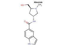 N-[(3R,5S)-5-(hydroxymethyl)-1-methylpyrrolidin-3-yl]-1H-indole-5-carboxamide