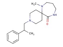 7-methyl-3-(2-phenylpropyl)-3,7,11-triazaspiro[5.6]dodecan-12-one
