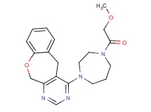 4-[4-(methoxyacetyl)-1,4-diazepan-1-yl]-5,11-dihydro[1]benzoxepino[3,4-d]pyrimidine
